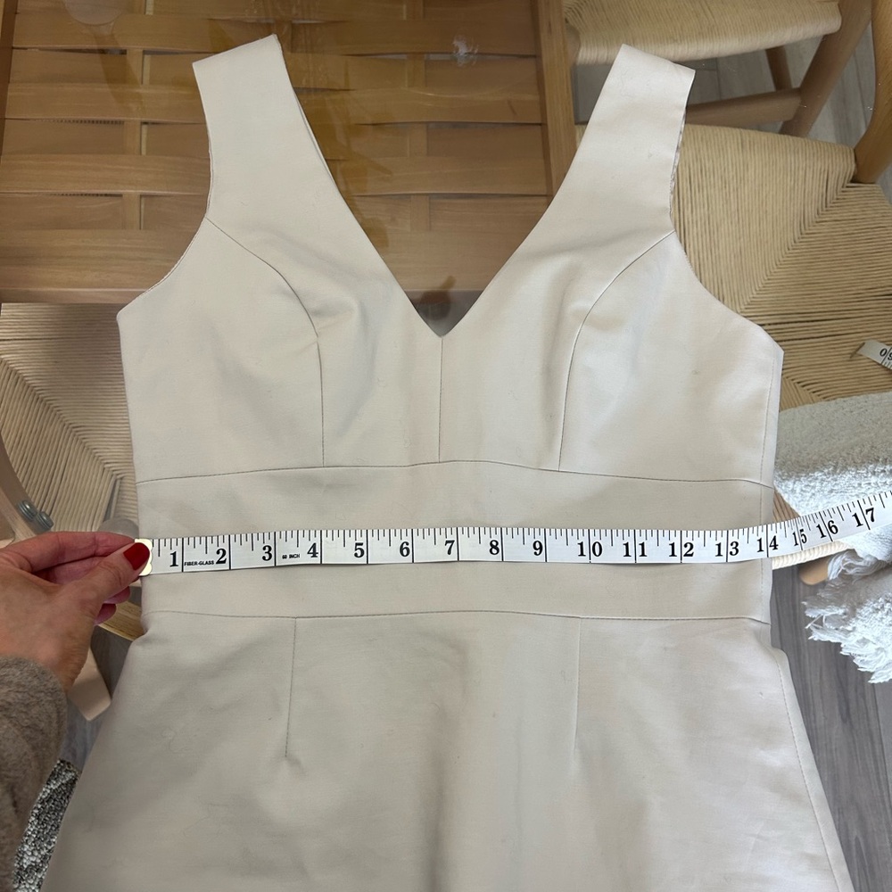 Sandra Angelozzi / Femme de Carriere Cream Sleeveless Top - Picture 11 of 12